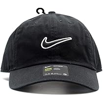 Amazon | [ナイキ] Unisex Essentials Heritage86 Cap Black