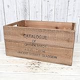 ラッキーウインド　アンティークウッドボックス　大[53×33×25cm 木箱] ノーブランド品