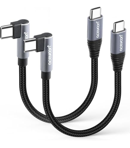 Amazon.co.jp: Type C to USB Type C ケーブル 短い 10cm usb-c