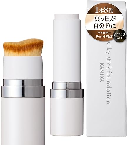Amazon | KAMIKA（カミカ） シルキースティックファンデーション