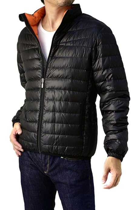 Amazon | [FLAG ON CREW] (フラグオンクルー) ダウンジャケット メンズ  