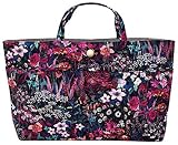 DDintex ディーディーインテックス FLORET LONDON バッグインバッグ03 フォリア・フラワーズ・スモール レッド 27×5×15cm [リバティプリント使用]