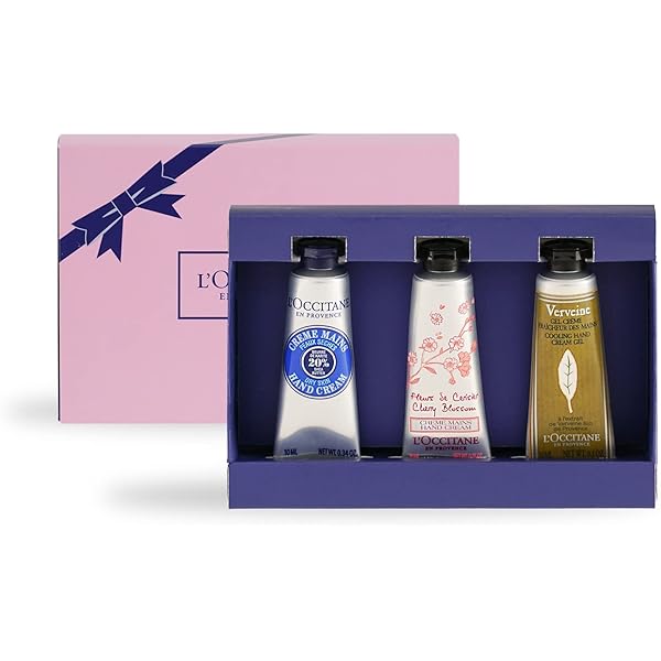 Amazon.co.jp: ロクシタン ミニハンドクリームセット 3本 ギフト BOX