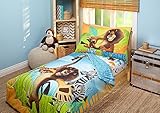 Disney DreamWorks Animation Madagascar Behold My Mane 4 Piece Toddler Bedding Set, Toddler