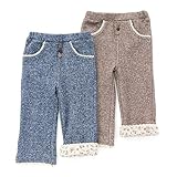 Biquette Club(ビケットクラブ) 長丈パンツ (80～130cm) キムラタンの子供服 (10364x10564-163) ブラウン 130