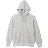 Champion(チャンピオン) パーカー 長袖 裏毛 COTTON USA ワンポイントロゴ刺繍 ジップフーデッドスウェットシャツC3-W104Zメンズ