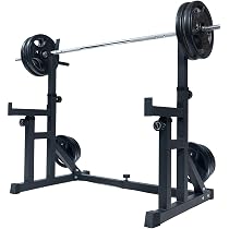 Amazon.co.jp: STEADY バーベルスタンド バーベルラック 耐荷重360kg