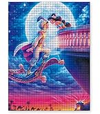 ディズニー アート Amazon.co.jp: AAGWW 50×40cm ダイヤモンドアート スクエア