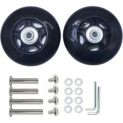 リモワ　サルサ　車輪　ホイール　2個+おまけ6個　中古品　純正品 Amazon.co.jp: [joytrade] 2輪のリモワスーツケースに使える交換用車輪