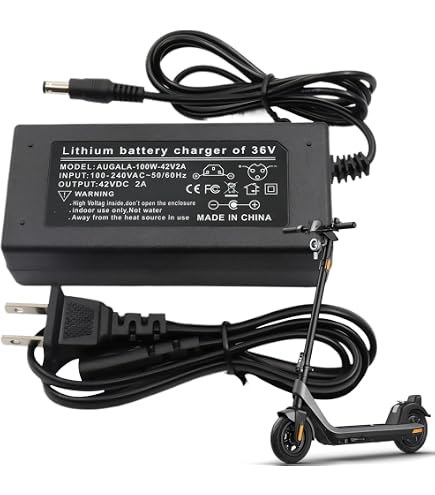 Amazon.co.jp: 自転車用バッテリーチャージャー | 42V2A 充電器 交換用