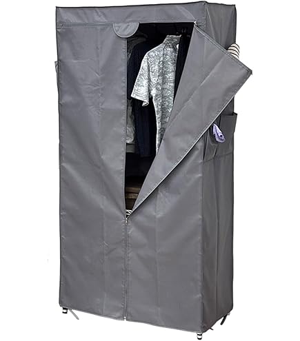 Amazon｜のみHangers Heavy GaugeクリアZラックカバーwith Zipper Plus