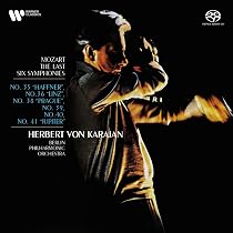 Amazon.co.jp: Mozart Symphonies 35-36, 38-41 (Remastered - Hybrid