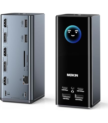 Anker PowerExpand 13-in-1 USB-C Dock, 85W Laptop Charging, 18W