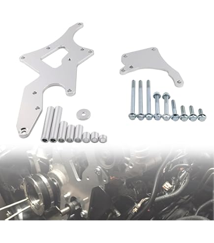 Alternator Bracket Bolts LS Alternator & Power Steering Bracket Bolts Kit - Fits GM Trucks 1999-2014 Silverado 4.8L 5.3L 6.0L LS Bracket Bolts - Foto 2