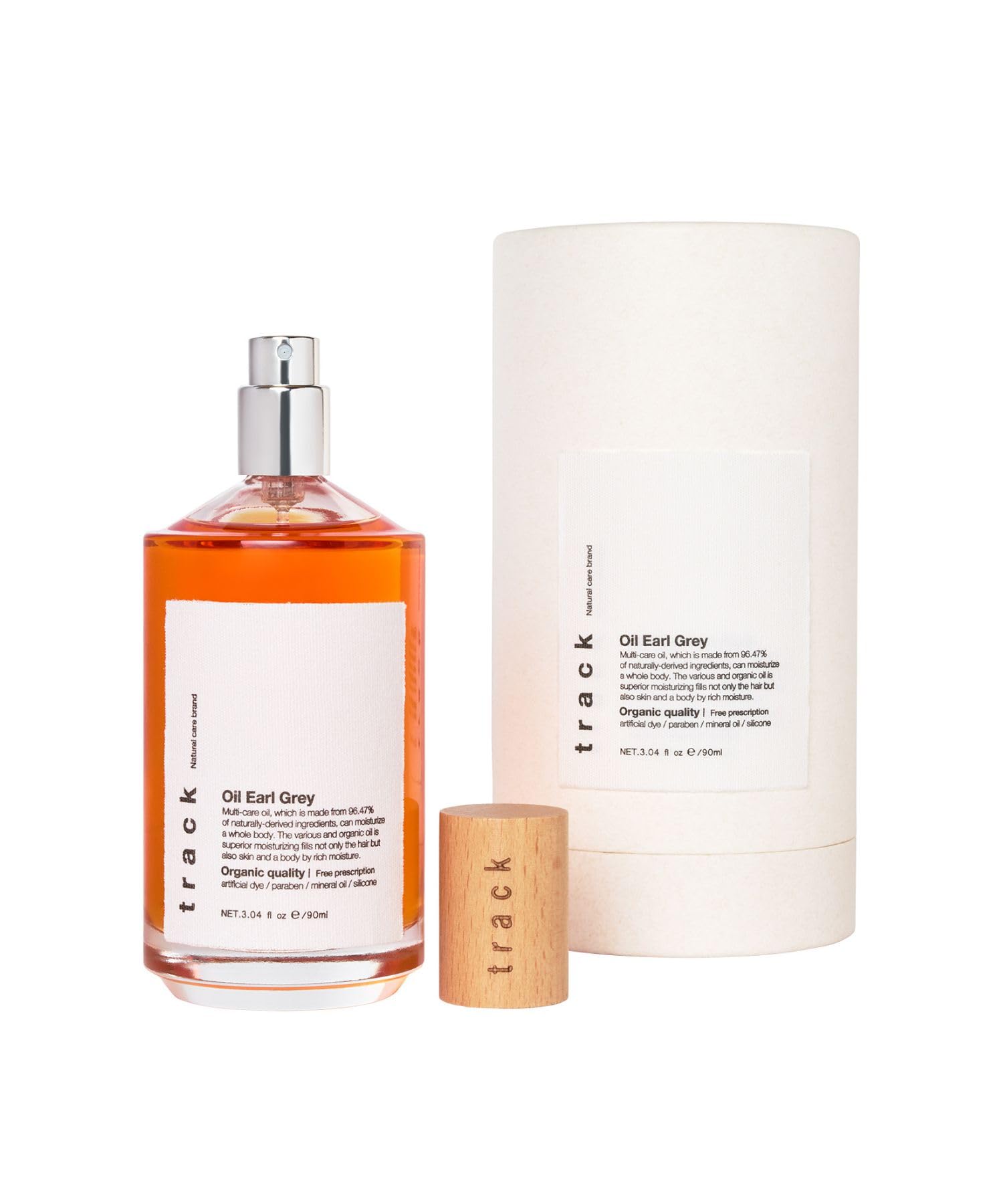 【公式】 track(トラック) オイル アールグレイ 90mL |秋冬限定 紅茶の香り ヘアオイル ボディオイル 保湿 うねり・広がりケア
