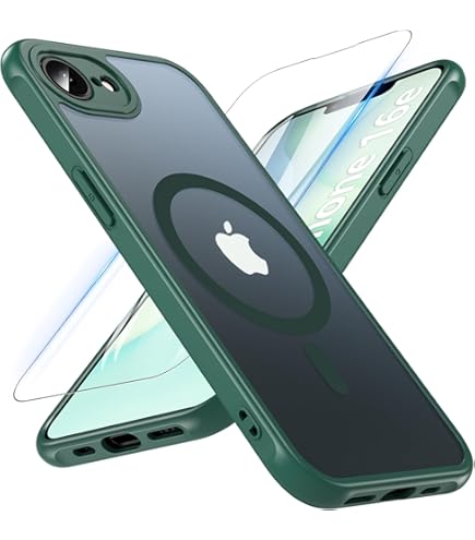 Amazon.co.jp: iPhone 16e ケース 2025【MagSafe対応・ガラスフィルム
