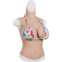 Amazon | SILI FEELERシリコンバスト 半身版 人工乳房 女装 胸 へそ 