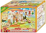 《運賃サービス》アンパンマンタウン ようこそ！たのしい！パンこうじょうハウス＆やきたてはこぶよ！レールセットDX 新品