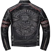 Amazon.co.jp: X.N.S(希望)バイク用 レザージャケット防風防寒