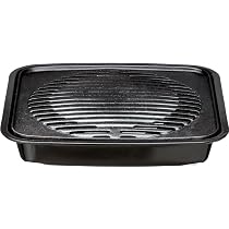 Amazon.co.jp: イシガキ 鉄鋳物 焼肉プレート ブラック 幅29×奥行27×高