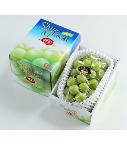 Amazon.co.jp: ぶどう シャインマスカット 晴王 赤秀 3～6房 約2kg