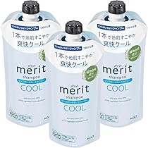 Merit リンスのいらないシャンプー クールタイプ つめかえ用 340ml
