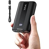 VRURC Power Bank 20000mAh, 22.5W Mini Portable Charger USB C in&Out, PD & QC4.0 Fast Charging, Battery Pack with LED Display 