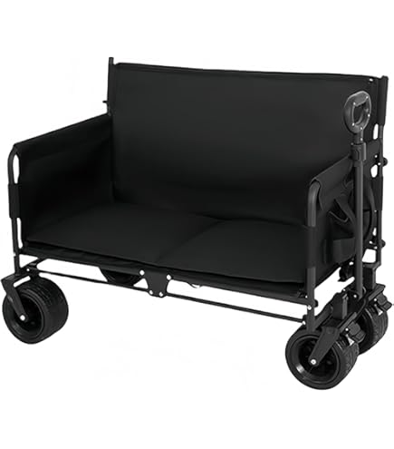 AETHERTECH キャリーワゴン キャリーカート ソファ付きキャンプカート キャンプワゴン アウトドアワゴン ベージュ 耐荷重 200KG 大容量150L ワンタッチ収束 頑丈 ワイドタイヤ搭載 ソファ席 サ… Amazon.co.jp: AetherTech キャリーワゴン アウトドアワゴン 大容量