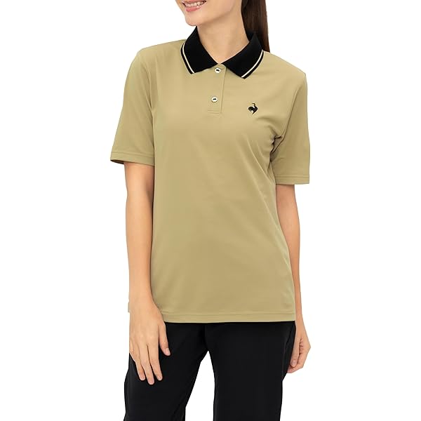 le coq sportif - 小祝さくらプロ着用♡シャンブレー半袖ポロシャツ le coq sportif - 小祝さくらプロ着用♡シャンブレー半袖