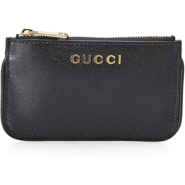 GUCCI キーケース ベージュ/ブラック ダブルG バイカラー キーケース ・ブラック レザー＆GG