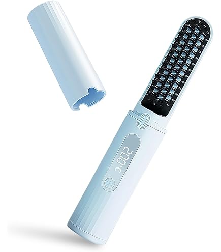 Amazon.co.jp: LAVIEL LV-CL-BI Cordless Brush Iron, Mini Hair