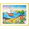 Amazon 開業祝い 開店祝い プレゼント 絵 幸せアート 輝きの朝 名前入れ Mサイズ 開院祝い お店 10周年 1周年 5周年 記念 事務所 お祝い 友達 アートワーク ポスター オンライン通販