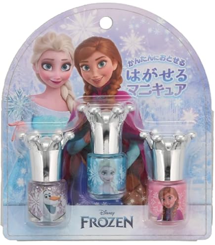 Amazon.co.jp: 粧美堂 はがせるマニキュア3本セット＜ラプンツェル
