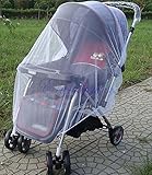 蚊帳 ベビーカー 幼児 赤ん坊 安全なメッシュ ホワイト ビー 昆虫 バグ カバー ベビーカー虫除け