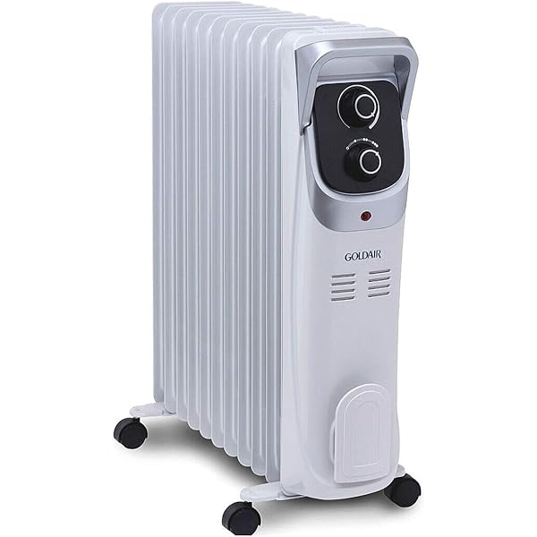 Goldair Oil Heater 11 Fin, White : Amazon.com.au: Home