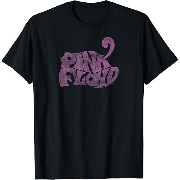 Amazon | 公式 ピンク・フロイド レトロ ロックバンド ロゴ Tシャツ