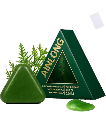 Amazon | Usman Grass Shampoo Bar,Nature Seven Green Shampoo Soap