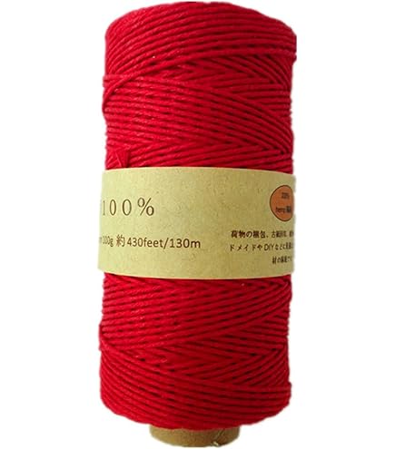 Amazon | 【NS HEMP】手芸用品麻紐 約 1mm 長約 62m (006