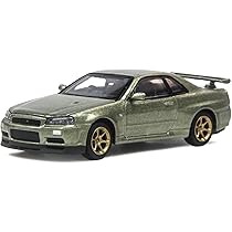 Amazon.co.jp: PAUDI MODEL 1/64 ミニカー GT-R R34 Skyline