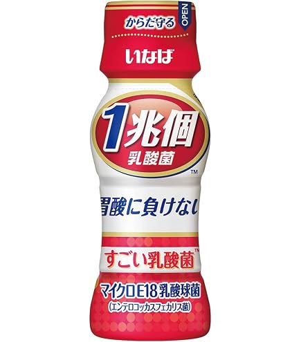 Amazon.co.jp: いなば食品 1兆個すごい乳酸菌ドリンク プレーン 65ml