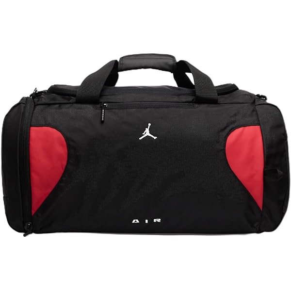 Amazon | Nike Air Jordan Velocity Duffle Bag (One Size, Gym Red