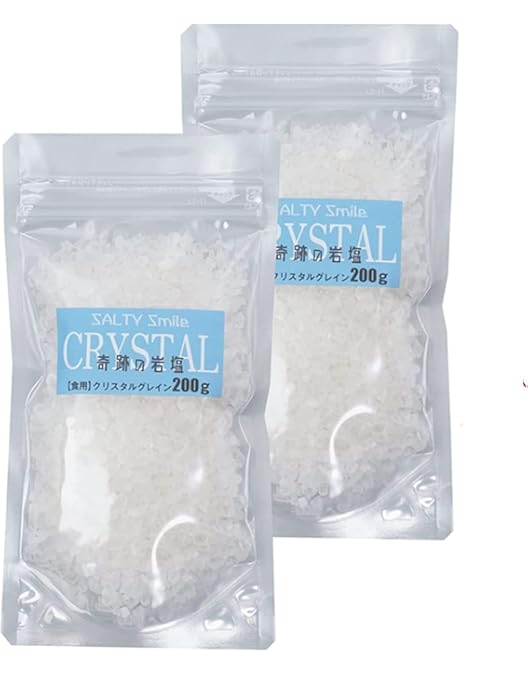 Amazon.co.jp: 梅研本舗 クリスタル岩塩 クリスタルソルト 高級