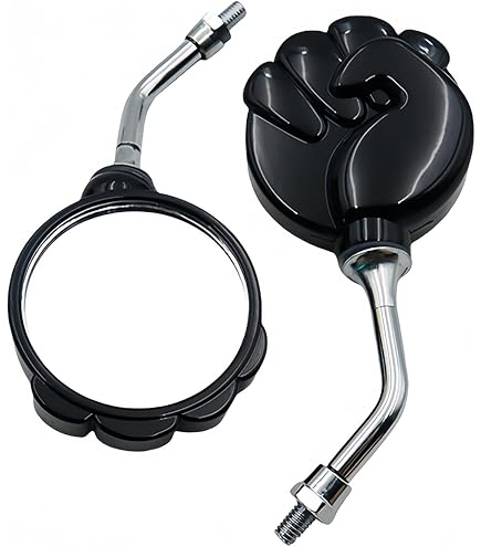 Amazon | じゃんけんミラー(ちょき)/メッキシルバー 正ネジ8mm 2本