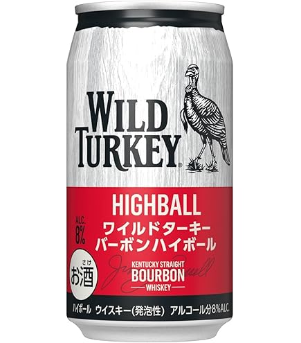 Amazon.co.jp: 【4缶】ワイルド ターキー バーボン ハイボール 缶 WILD