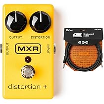 Amazon | MXR M-104 Distortion+ バンドル MXR 10フィート 計器