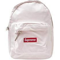 Amazon.co.jp: [シュプリーム] Canvas Backpack バックパック WHITE  