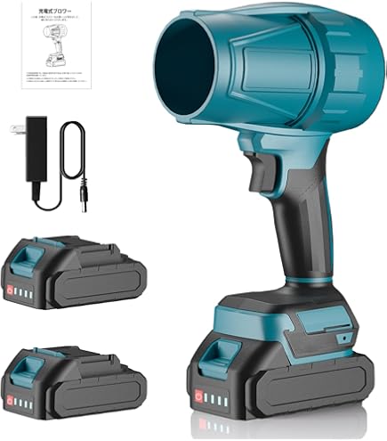 Amazon | OLEY ブロワー 洗車 リーフブロワー、瞬時推力 1.6kg、4段階