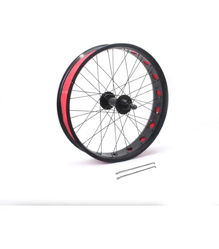 Amazon | Fat Bike フロントホイール 20インチ x 4.0 アセンブリ