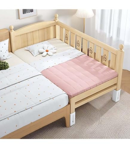 Amazon.co.jp: Acnivko子供用ベッド 添い寝 シングル 三面ガード