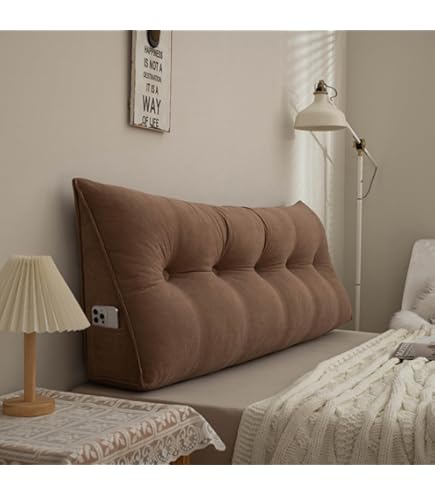 Amazon｜ヘッドボードクッション ダブル/シングル ベッド用 背もたれ